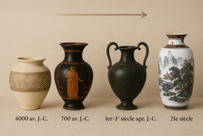 Le vase a travers le temps